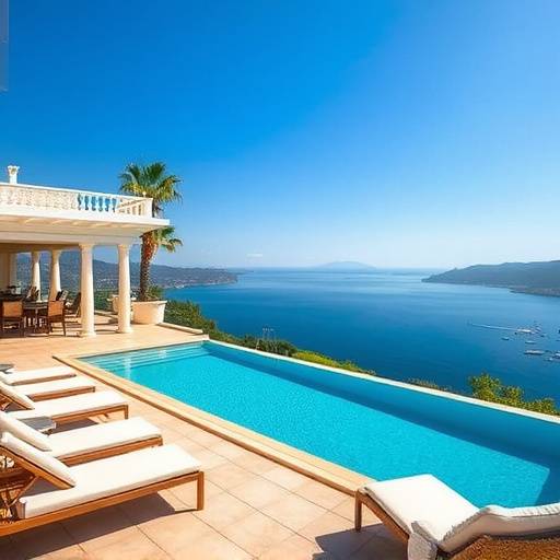 Una lujosa villa en Marbella con vistas al mar